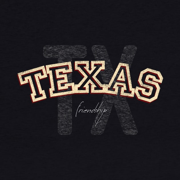 Texas Vintage Retro by Hashtagified